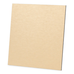 dRim Plexi Panel ALUMINIUM GOLD